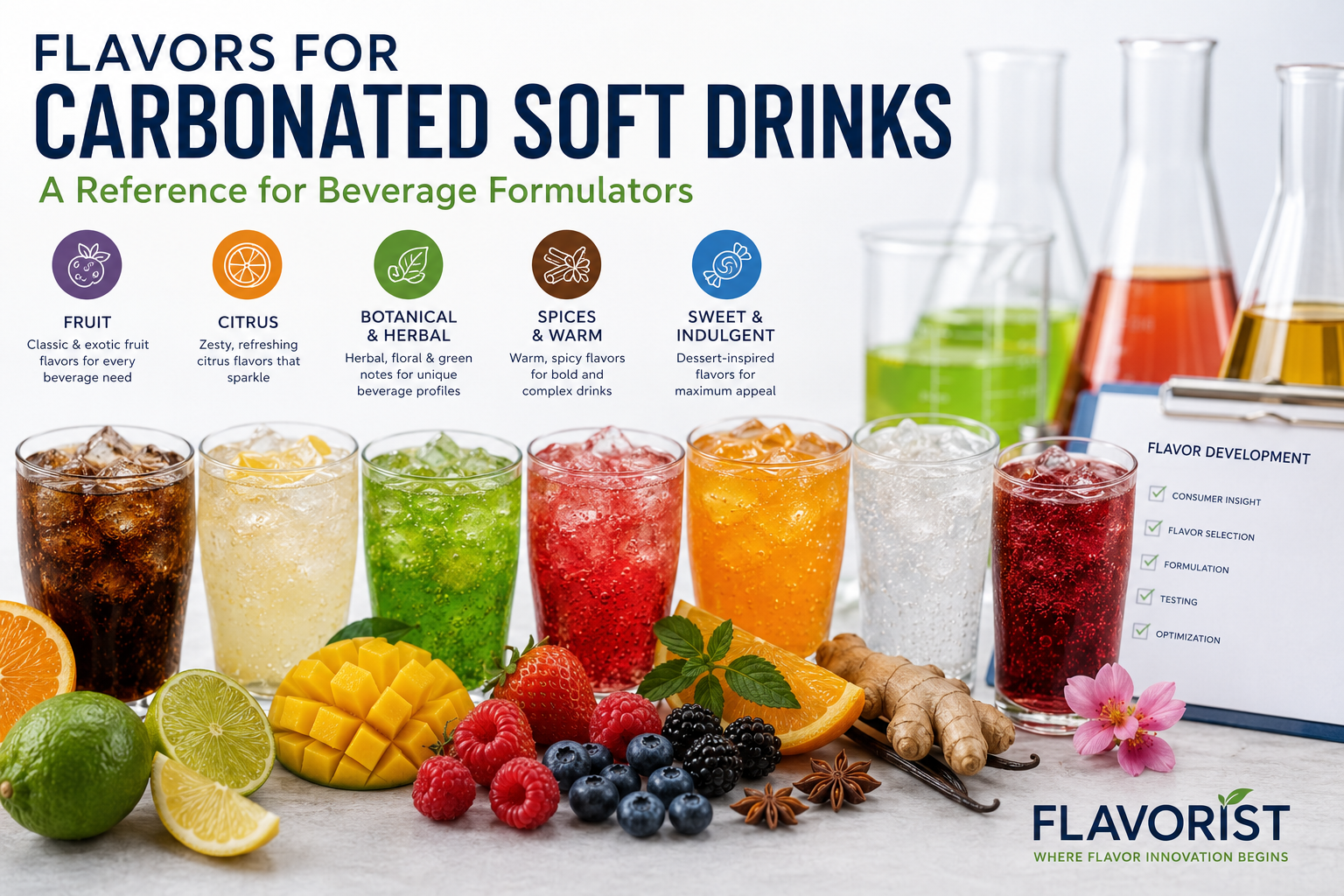 Flavors for Carbonated Soft Drinks - a Reference for Beverage Formulators and Flavorists