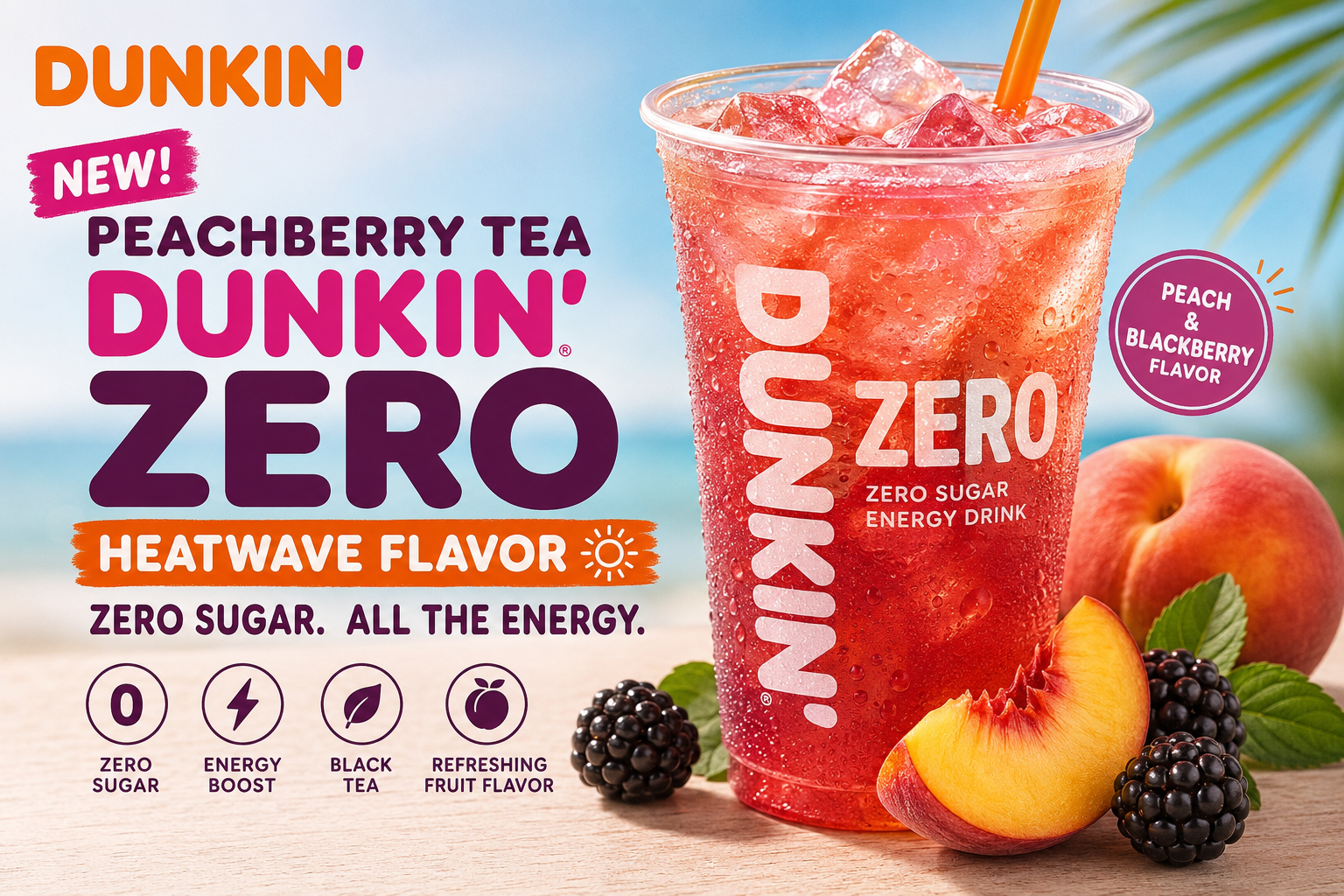 Dunkin Zero Heatwave Flavor: Why the New Summer Energy Drink Is Trending