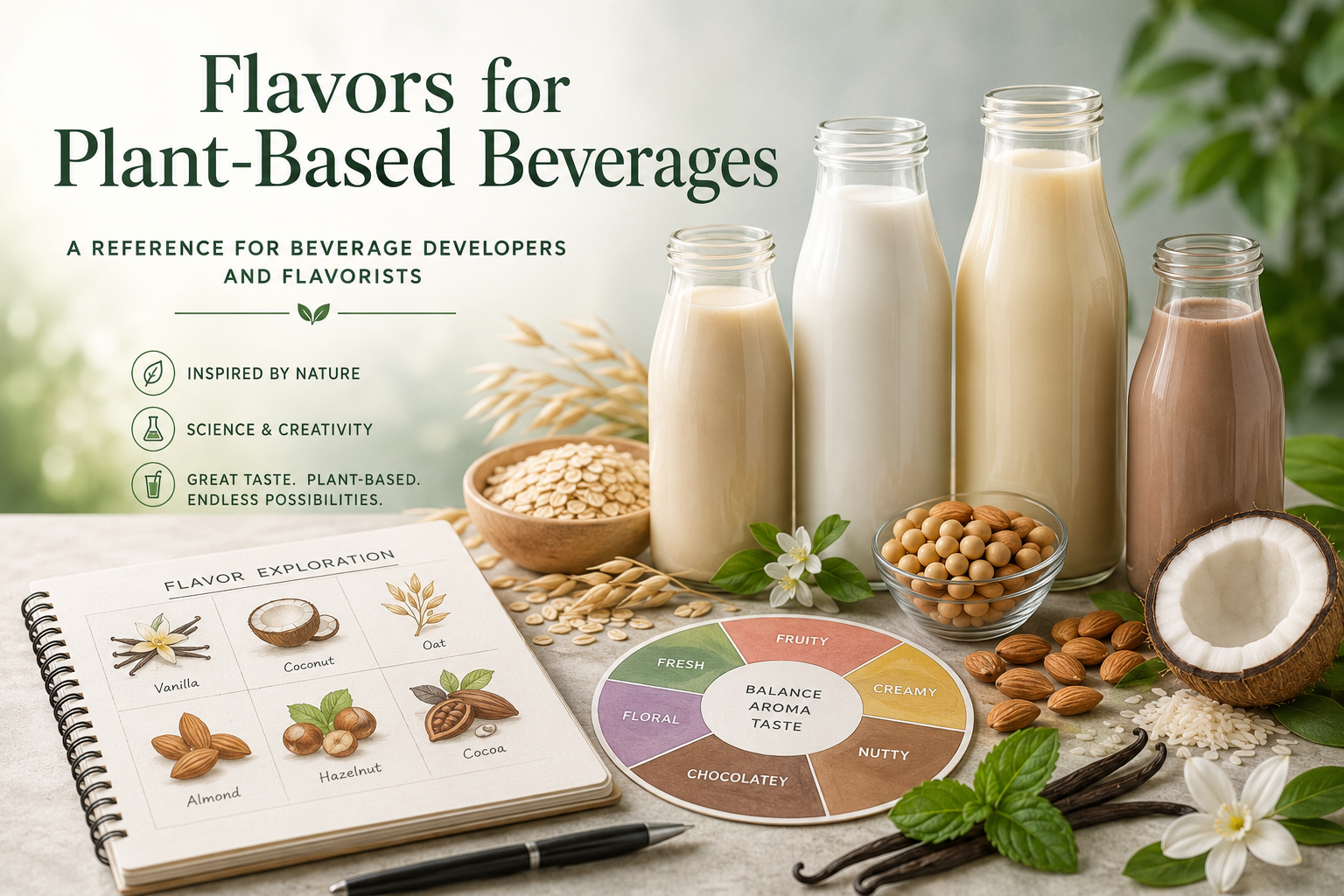 Flavors for Plant-Based Beverages - a Reference for Beverage Developers and Flavorists