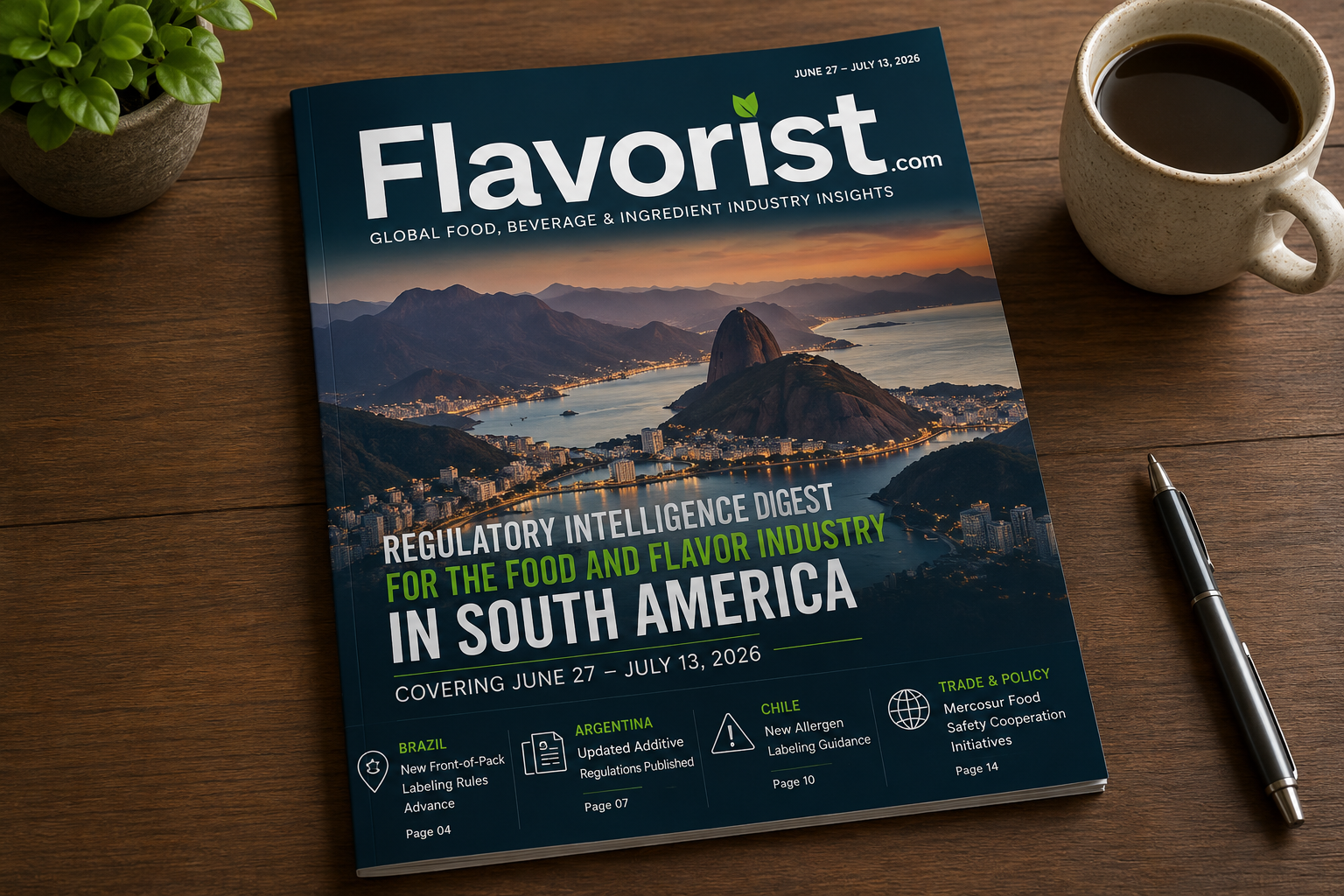South America Food & Flavor Regulatory Intelligence Digest (June 27–July 13, 2026)
