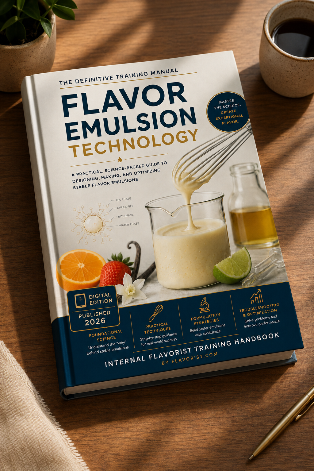 Pre-Order Now: Flavor Emulsion Technology – The Definitive Training Manual / Digital Release: Oct 1, 2026