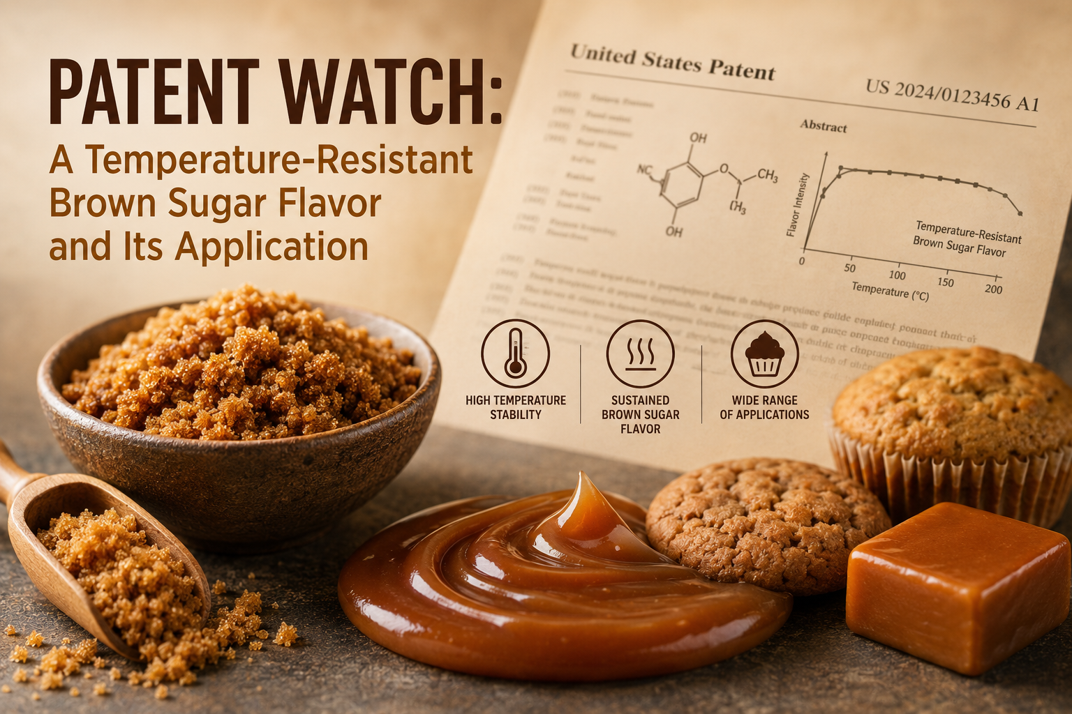 Patent Watch:  A Temperature-Resistant Brown Sugar Flavor and Its Application