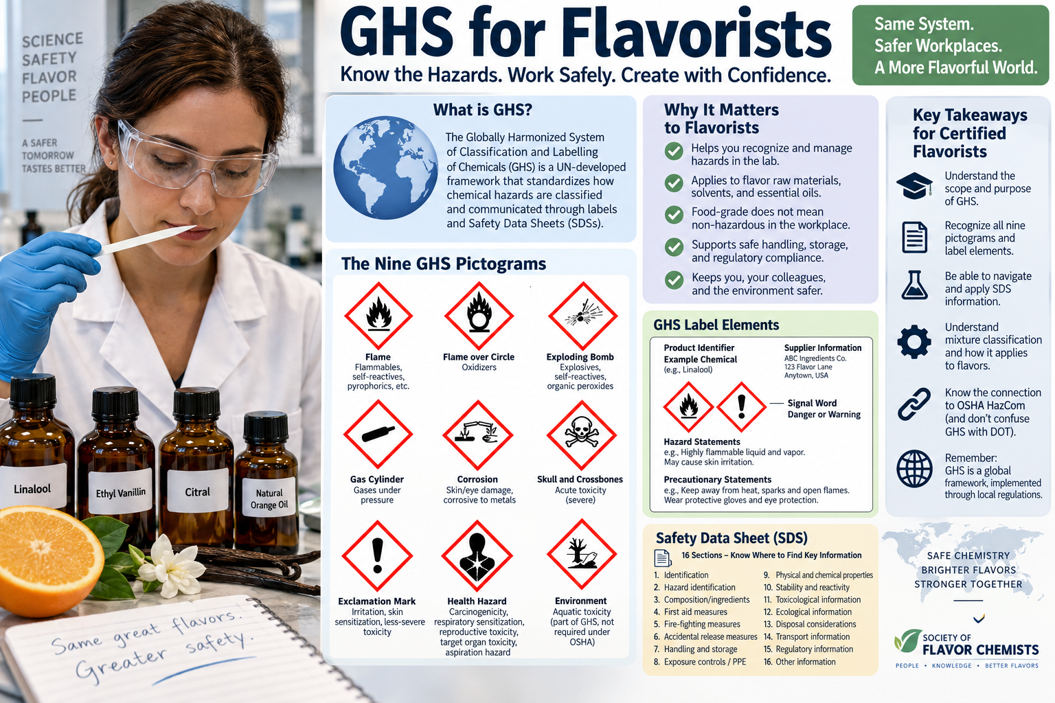 GHS for Flavorists: What Certified Flavorists Need to Know
