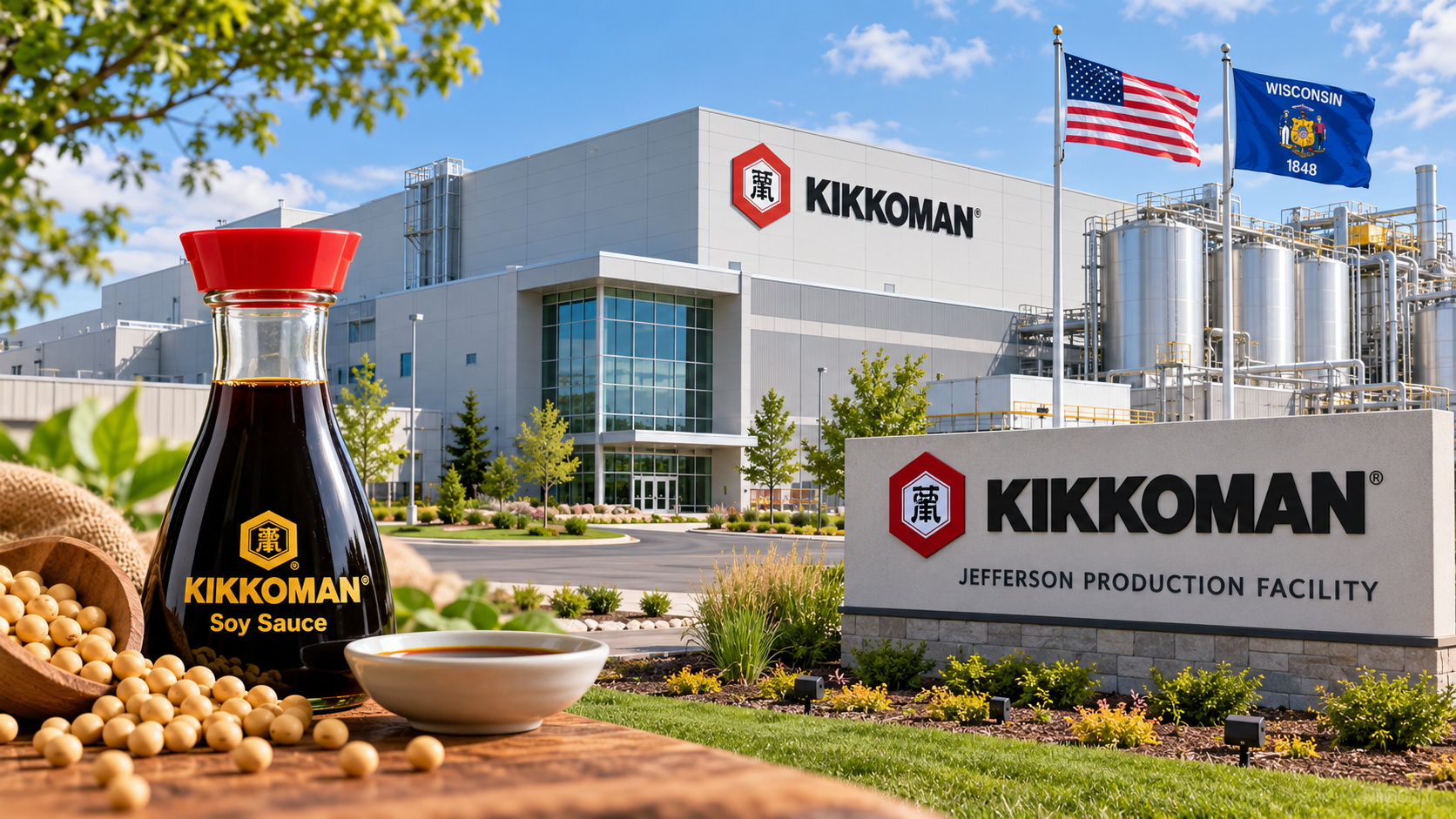 Kikkoman Opens $560 Million Soy Sauce Production Facility in Wisconsin as U.S. Demand Grows