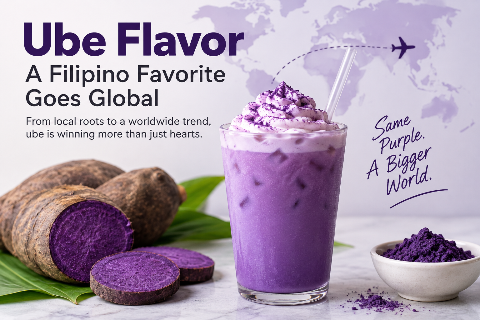 Ube Flavor Surges in Search as Purple Yam Goes Global — and Supply Concerns Grow