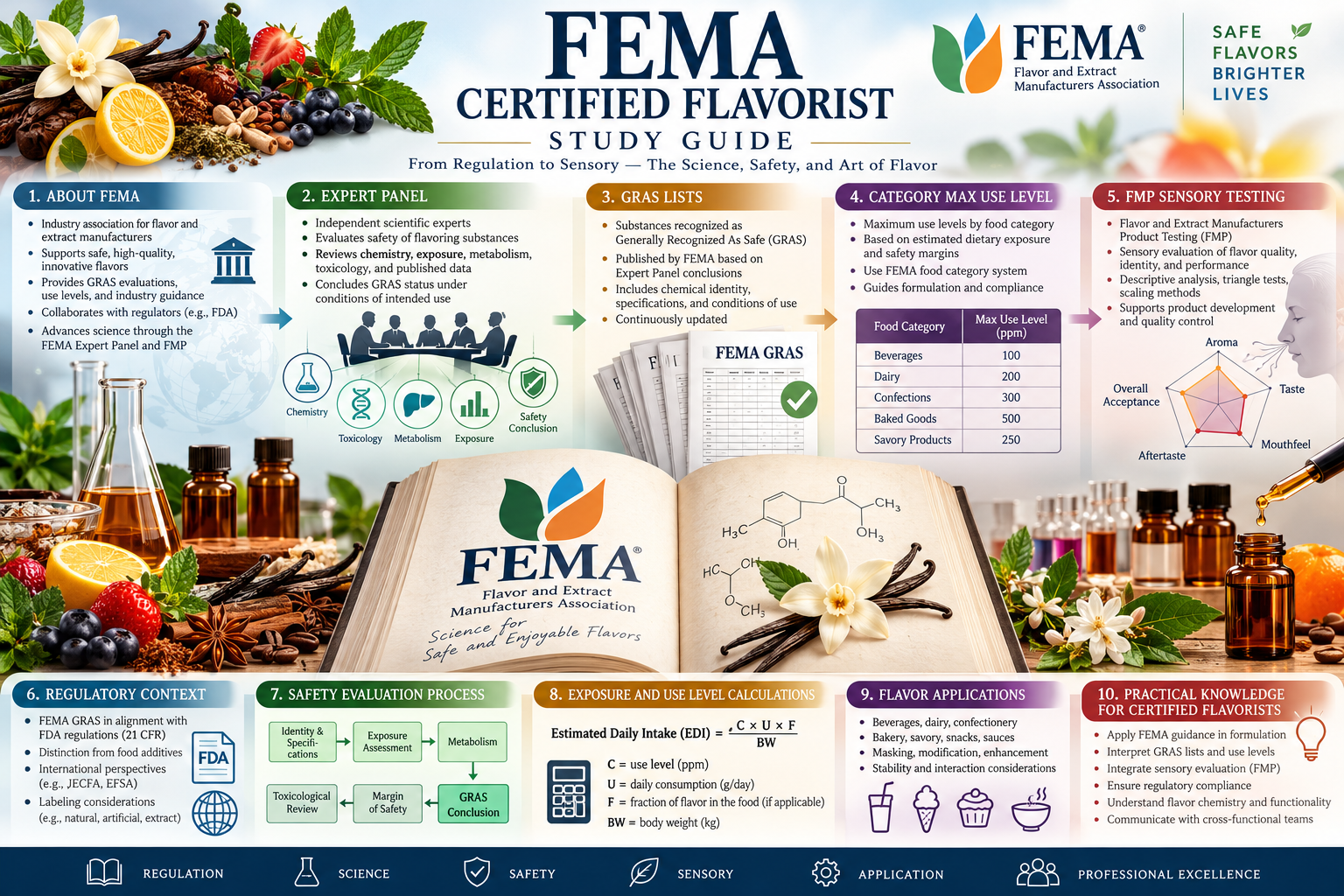 FEMA — Comprehensive Study Guide for Certified Flavorists