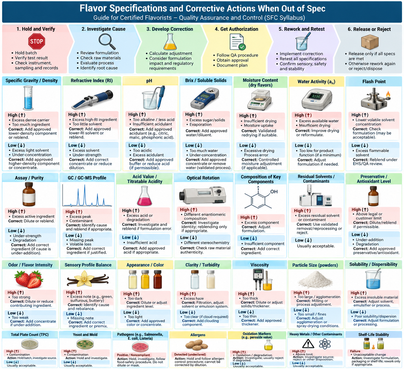 Specifications: What Certified Flavorists Need to Know