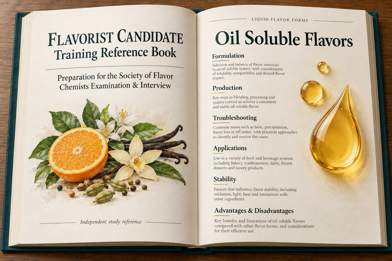 Oil-Soluble Flavors: Comprehensive Study Guide for Certified Flavorists