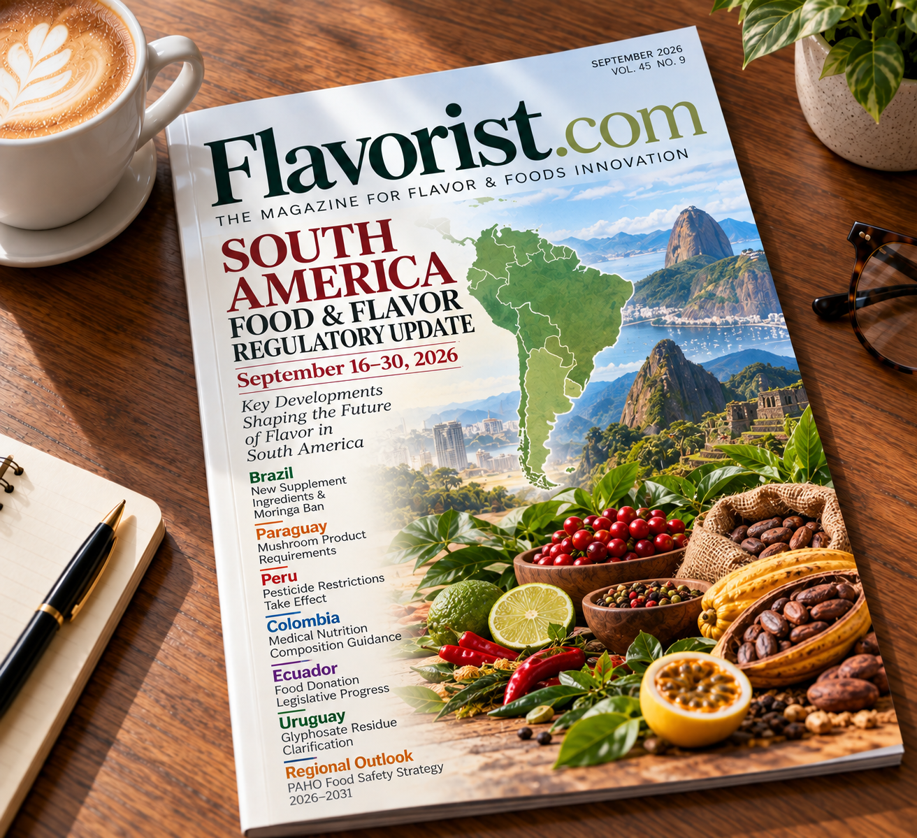 South America Food & Flavor Regulatory Update: September 16–30, 2026