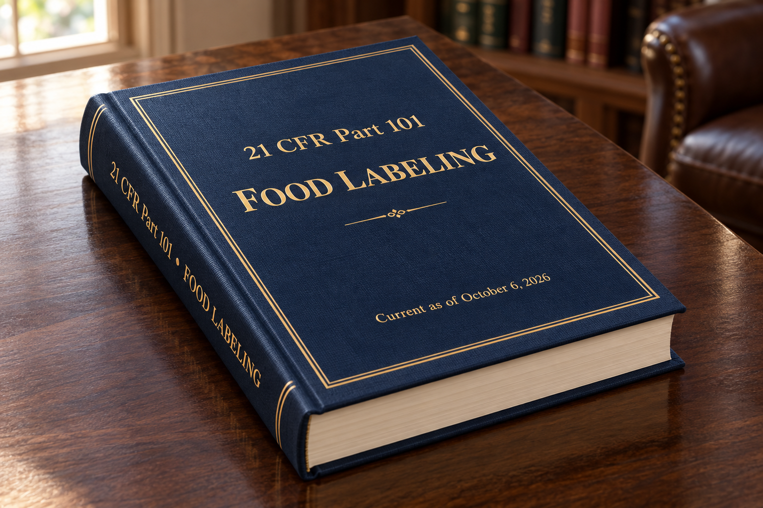21 CFR Part 101 — Food Labeling: Current as of October 6, 2026