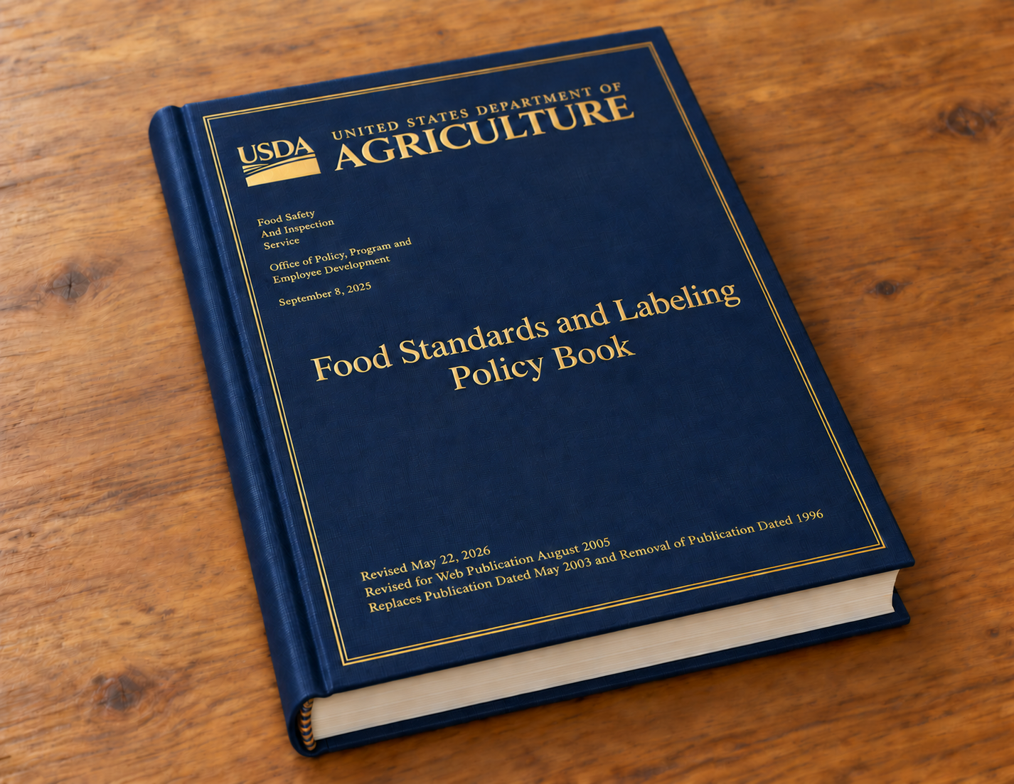 The Food Standards and Labeling Policy Book - Revised May 22, 2026