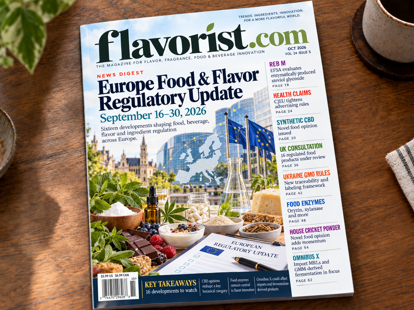 Europe Food & Flavor Regulatory Update: September 16–30, 2026