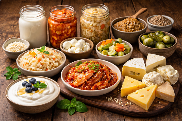 Fermentation-Specific Flavor Compounds in Fermented Foods