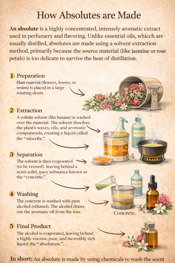 Flavor Absolutes - flavor characters and applications