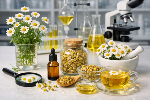Chamomile as a Natural Flavoring: A Comprehensive Technical Guide