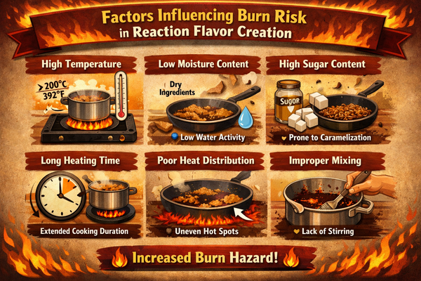 Burn Risk - Part 3: Preventing Burning of a Reaction Flavor in a Production Environment