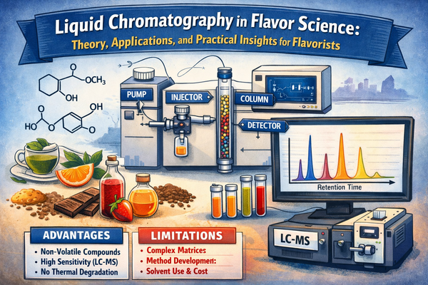 Liquid Chromatography in Flavor Science: Theory, Applications, and Practical Insights for Flavorists