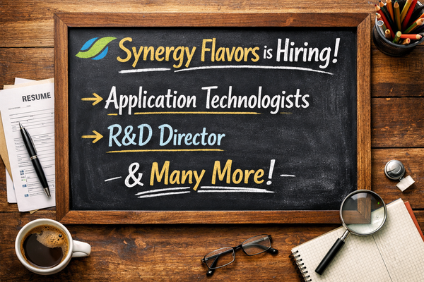 Job Opening: Senior Savory Applications Technologist II at Synergy Flavors