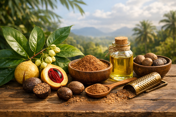 Nutmeg as a Natural Flavoring: A Comprehensive Technical Guide