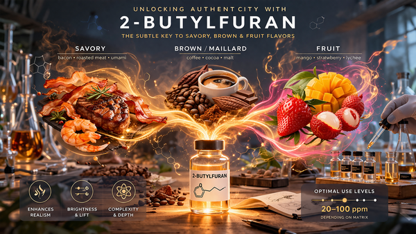 Unlocking Authenticity: Mastering 2-Butylfuran in Savory, Brown, and Fruit Flavors