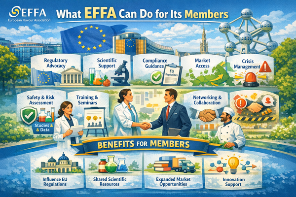 🌍 European Flavour Association (EFFA): Structure, Industry Role, Member Benefits, and Pathways to Membership