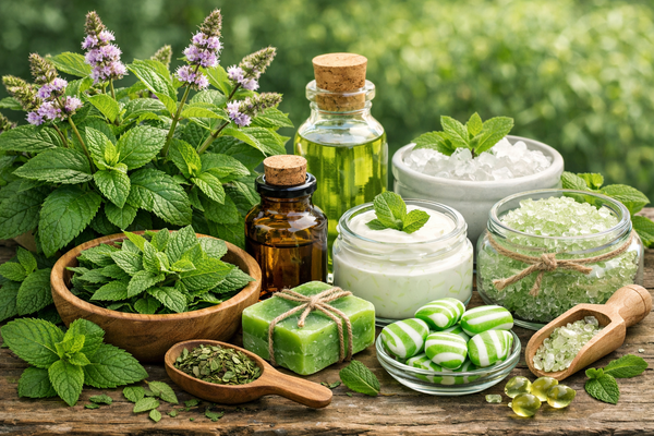 Peppermint as a Natural Flavoring: A Comprehensive Technical Guide