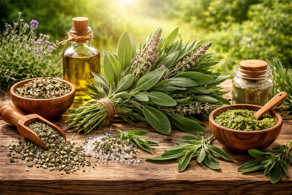 Sage as a Natural Flavoring: A Comprehensive Technical Guide