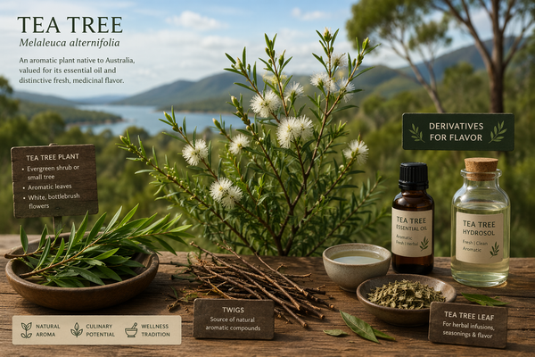 Tea Tree as a Natural Flavoring: A Comprehensive Technical Guide