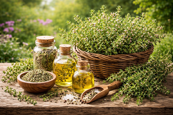 Thyme as a Natural Flavoring: A Comprehensive Technical Guide
