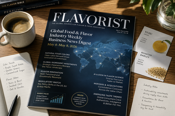 Global Food & Flavor Industry Weekly Business News Digest (May 4 – May 8, 2026)