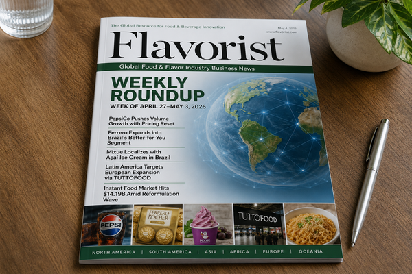 Global Food & Flavor Industry Business News Weekly Roundup: North America, South America, Asia, Africa, Europe & Oceania (Week of April 27 – May 3, 2026)