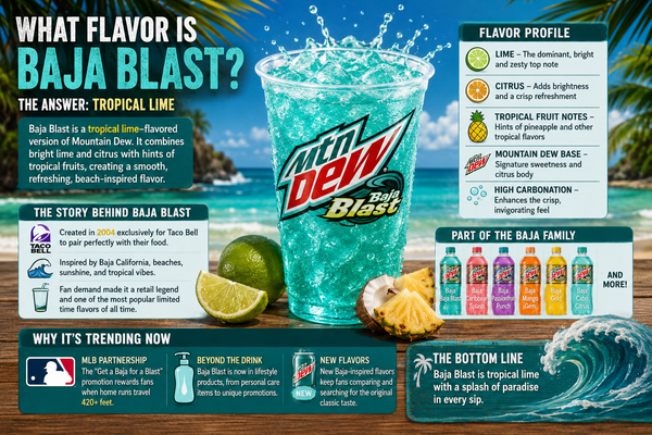 What Flavor Is Baja Blast? Why the Question Is Suddenly Trending