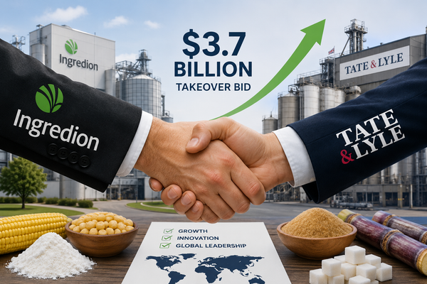 Ingredion Eyes Major Expansion with $3.7 Billion Takeover Bid for Tate & Lyle