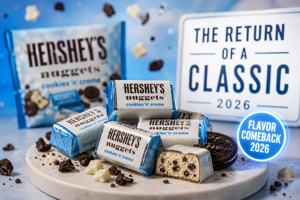 Hershey’s Nuggets Flavor Comeback: Why the Return of Cookies ’n’ Crème Nuggets Is Creating Buzz in 2026