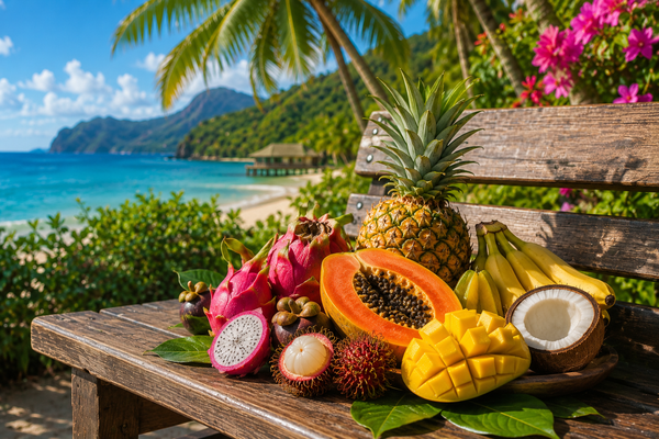 Tropical Flavor Creation: The Chemistry of Tropical Notes