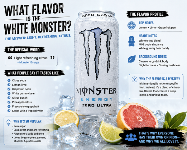 Trending Now: What Flavor Is the White Monster? Why This Search Term Is Surging