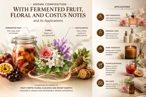 Patent Watch: Aroma Composition with Fermented Fruit, Floral, and Costus Notes and Its Applications