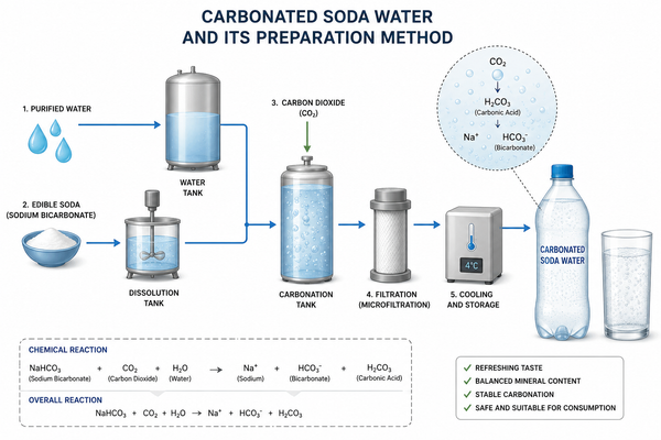 Patent Document: Carbonated Soda Water and Its Preparation Method