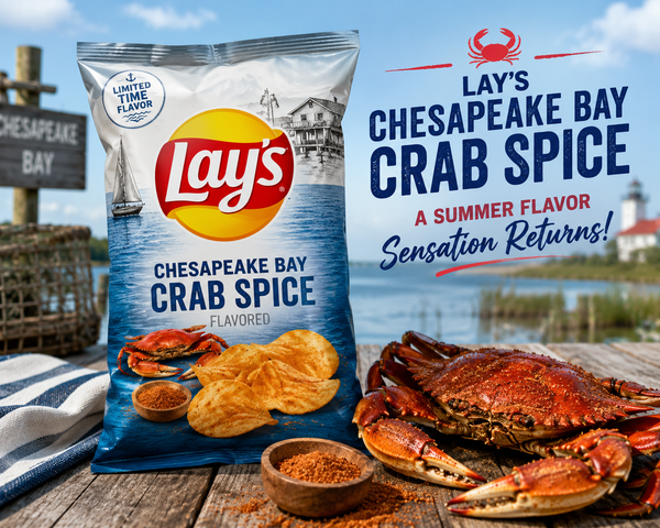 Lay's Chesapeake Bay Crab Spice Chips: A Summer Flavor Sensation Returns