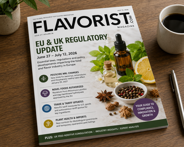 Europe's Regulatory Shift: Food & Flavor Law Update Major EU & UK Laws, Regulations & Policy Developments | June 27–July 12, 2026