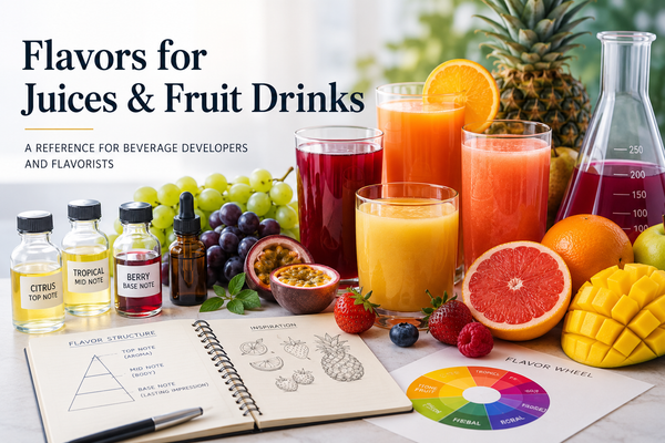 Flavors for Juices & Fruit Drinks - a Reference for Beverage Developers and Flavorists