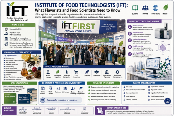 Institute of Food Technologists (IFT): What Flavorists and Food Technologists Need to Know