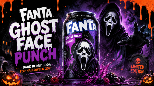 Fanta Limited Edition Horror Flavor: Ghost Face Punch Brings Dark Berry Soda to Halloween 2026