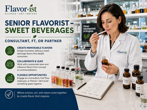 Senior Flavorist – Beverages (Consultant, FT, or Partner)