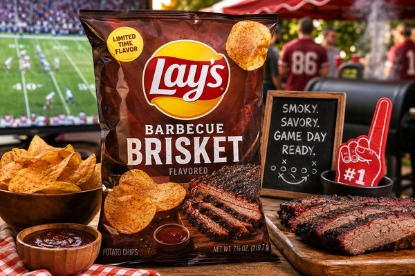Market Watch: Lay’s Barbecue Brisket Potato Chips Arrive for a Limited Time Ahead of Football Season