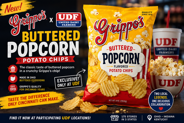 Grippo’s Buttered Popcorn Potato Chips Are Here—and They’re a UDF Exclusive