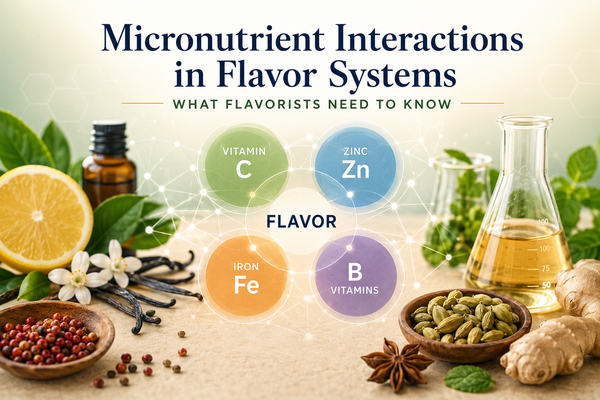 Micronutrient interactions in flavor systems: What Flavorists Need to Know