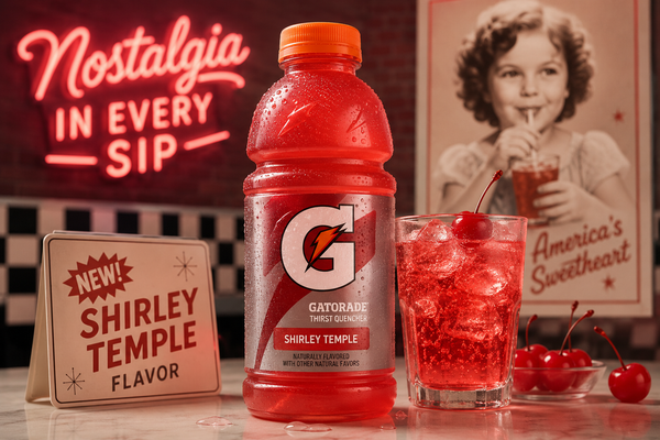 Gatorade's New Shirley Temple Flavor: A Nostalgic Hydration Hit