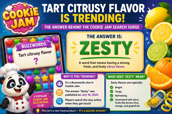 Tart Citrusy Flavor Is Trending: The Answer Behind the Cookie Jam Search Surge