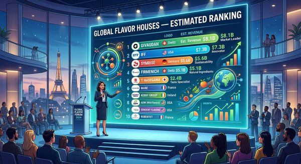 Global Flavor Houses — Estimated Ranking